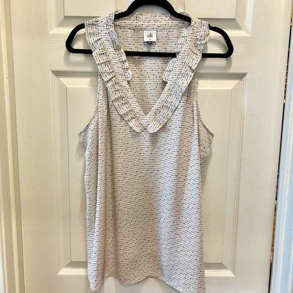 Cabi Morse Code Top- Size XL - Picture 1 of 6